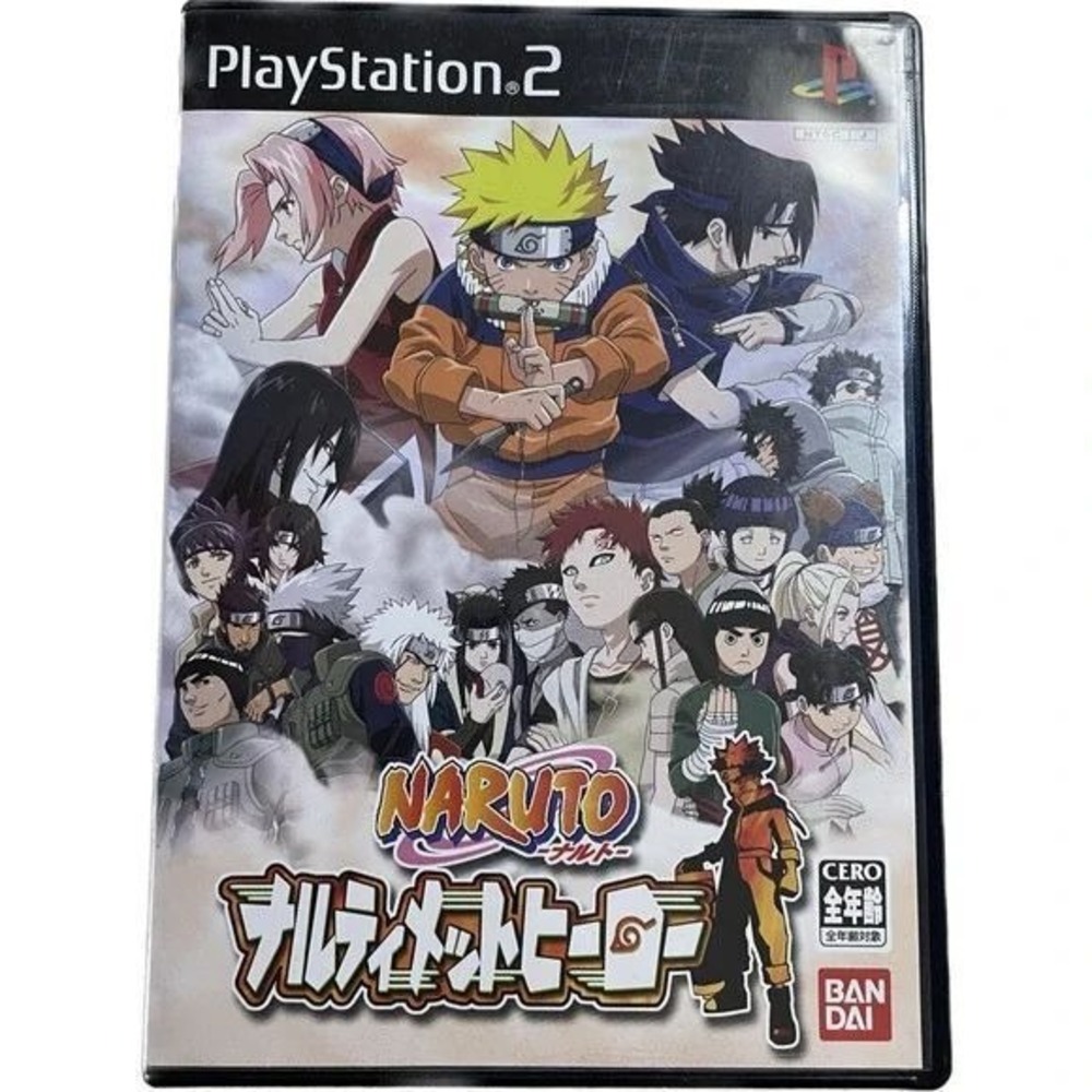 Naruto Ultimate Ninja for Sony‎ PlayStation 2 PS2 - Japan Import - Tested Works!